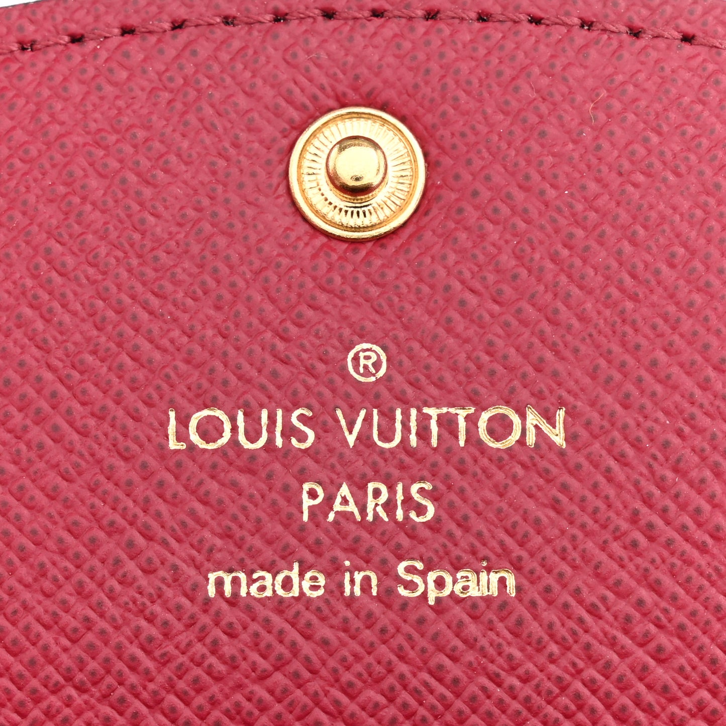 Monogram Rosalie Coin Purse Fuchsia