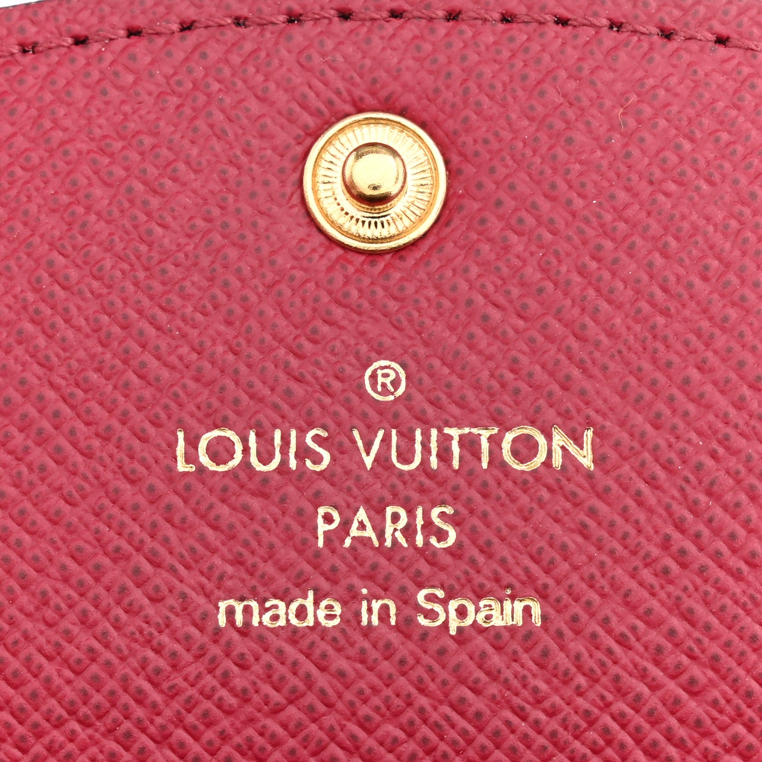 Louis Vuitton Monogram Rosalie Coin Purse Fuchsia 6 of 9