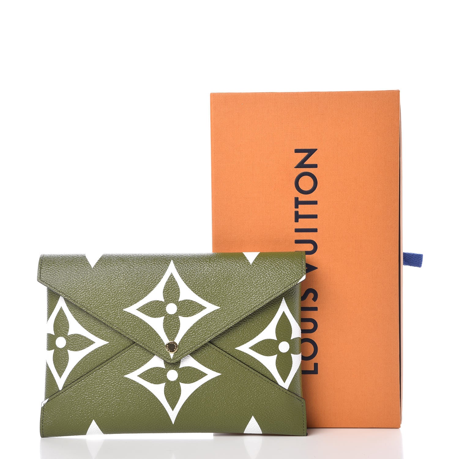 Louis Vuitton Monogram Giant Large Kirigami Pochette Kaki 8 of 8