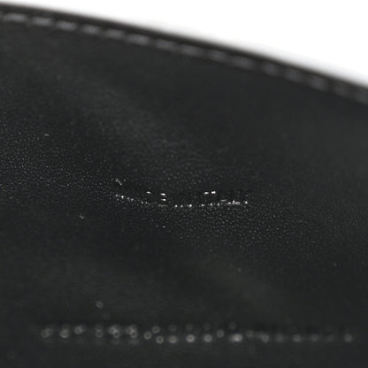 Balenciaga Shiny Calfskin Monochrome Crocodile Embossed Strass Hourglass Top Handle Bag XS Black 7 of 11