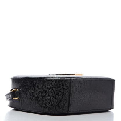 Saint Laurent Grain De Poudre Small Classic Monogram Camera Bag Black 3 of 9