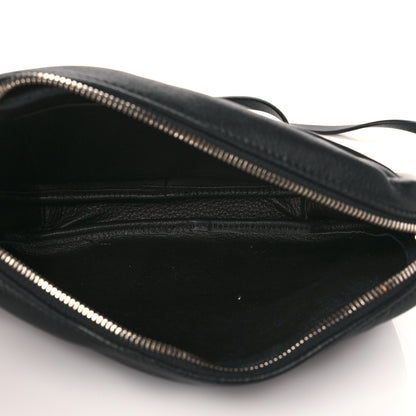 Balenciaga Calfskin Logo S Everyday Camera Bag Black 5 of 9