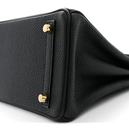Hermes Togo Birkin 25 Black 10 of 11