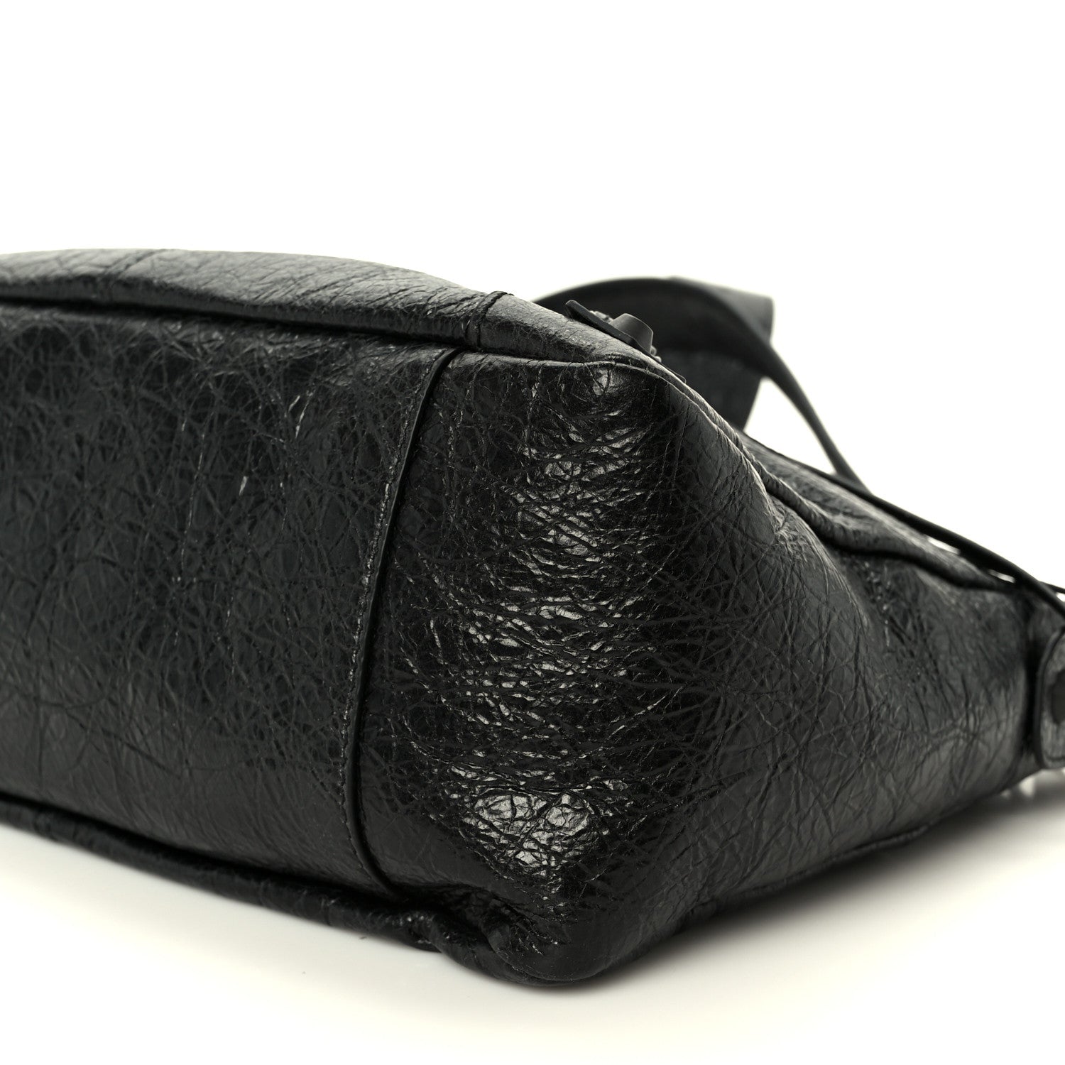 Balenciaga Agneau Arena Classic Hardware Small Le City Moto Black 10 of 10