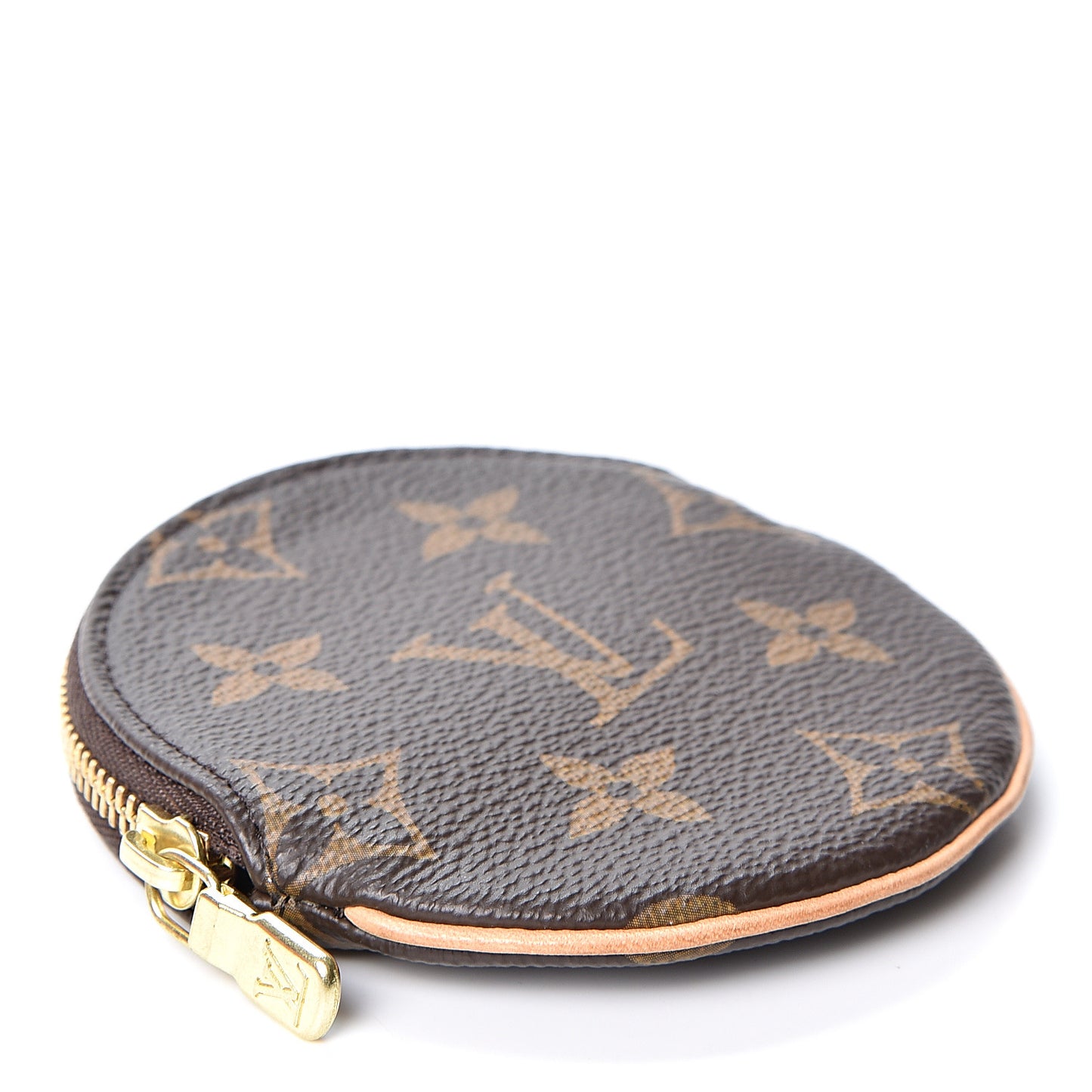 Monogram Round Coin Purse
