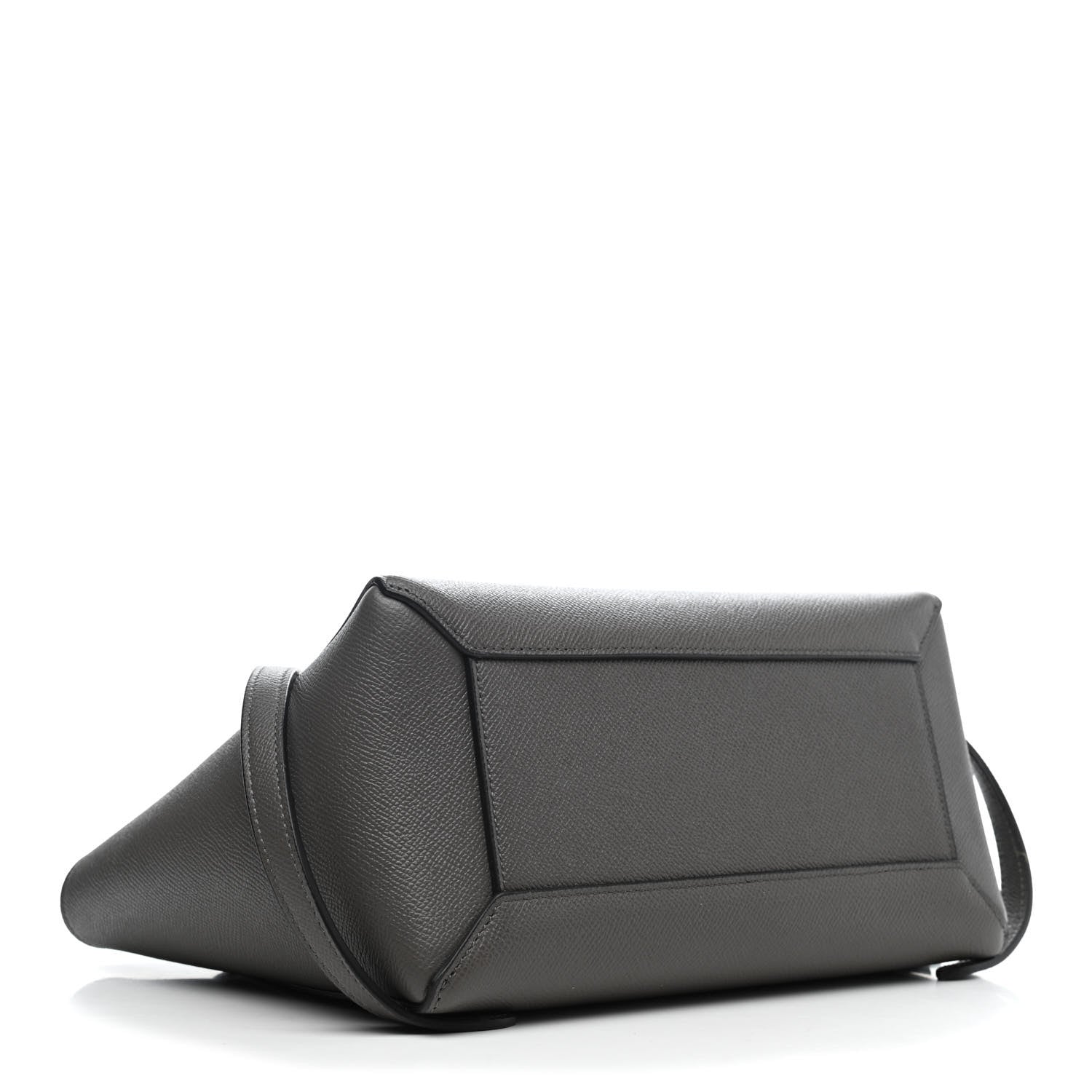Celine Grained Calfskin Micro Belt Bag Grey 3 of 4