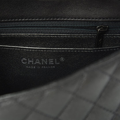 Chanel Metallic Sheepskin Quilted 2.55 Reissue Mini Flap Dark Silver 6 of 12