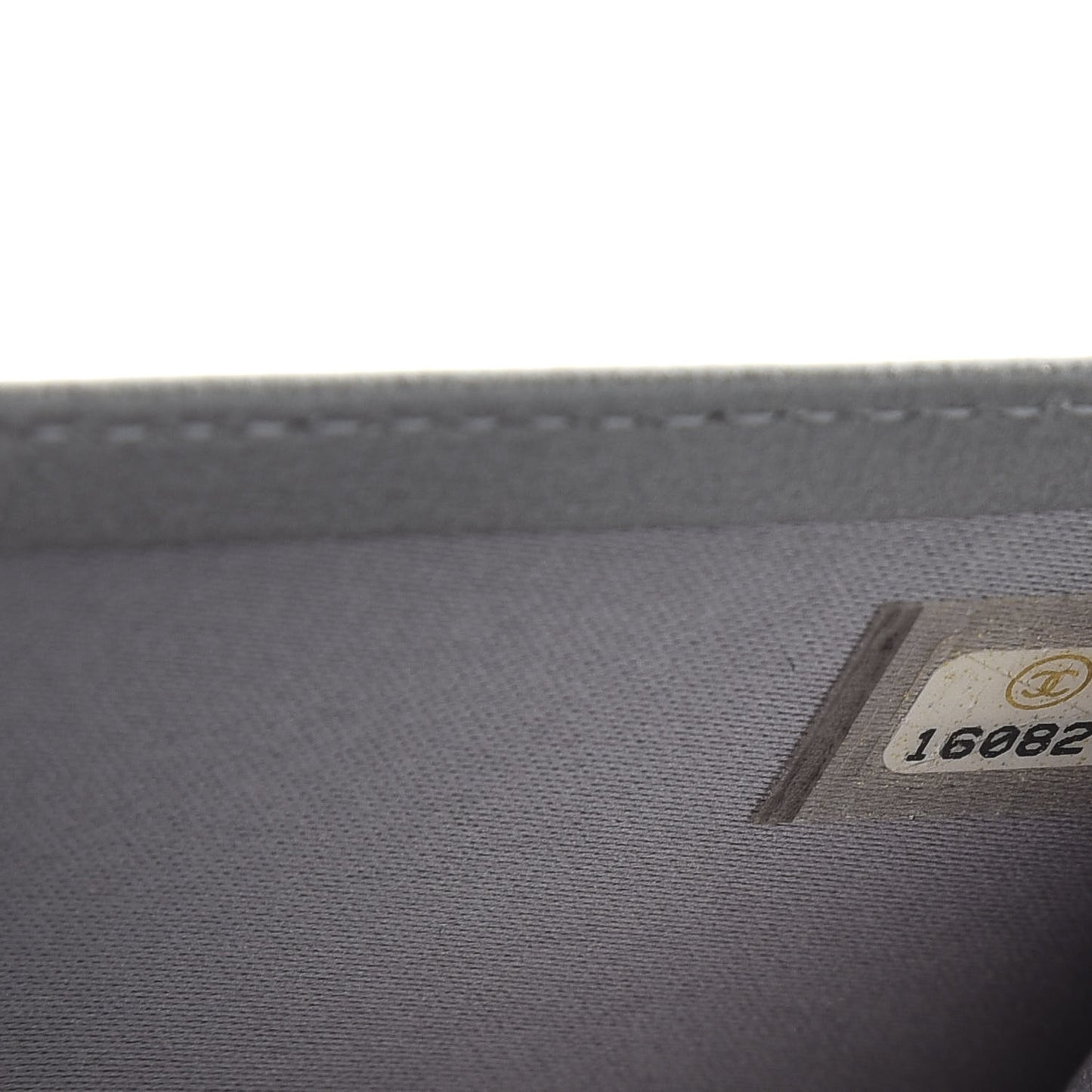 Lambskin Camellia Embossed Yen Wallet Black