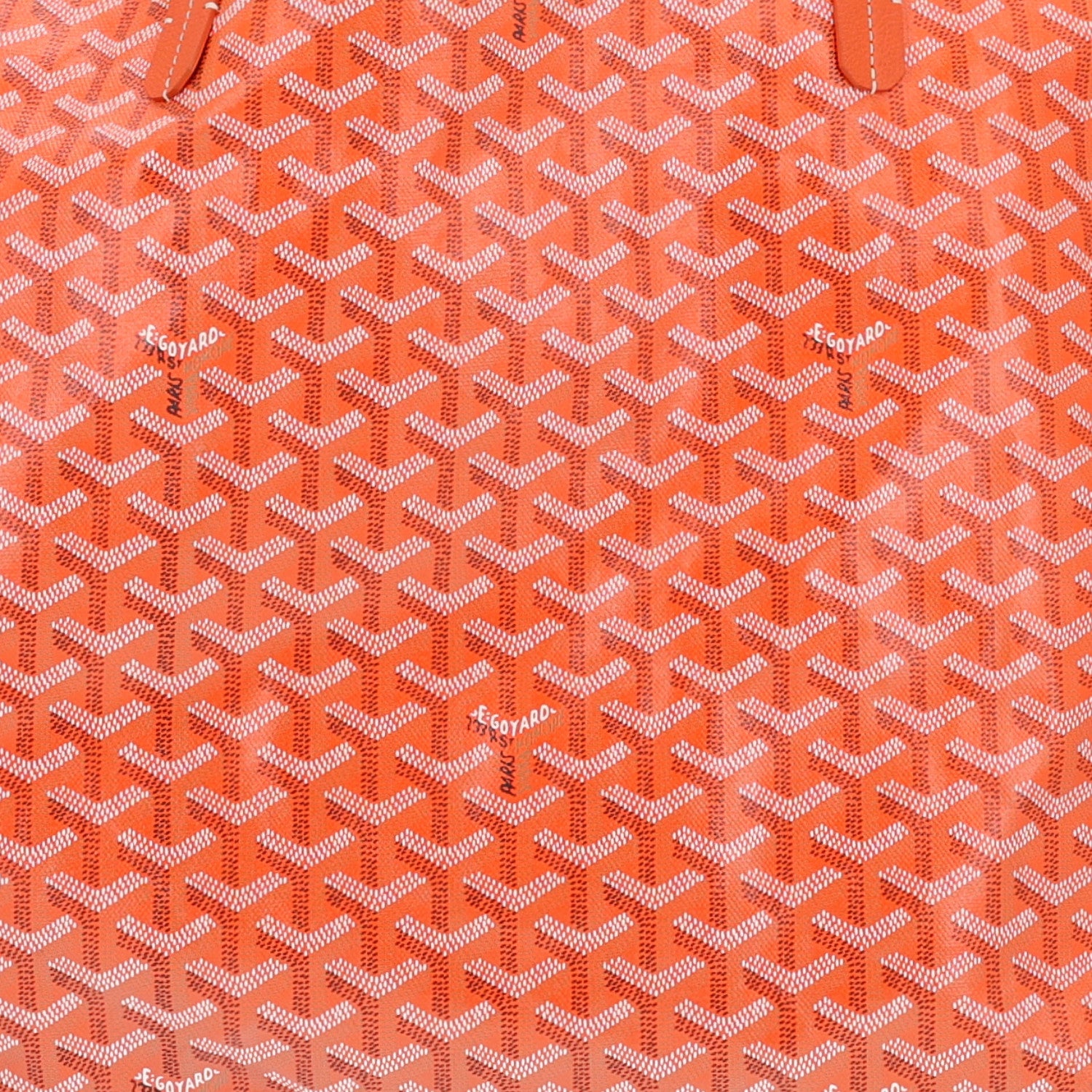 Goyard Goyardine Saint Louis GM Orange 9 of 10