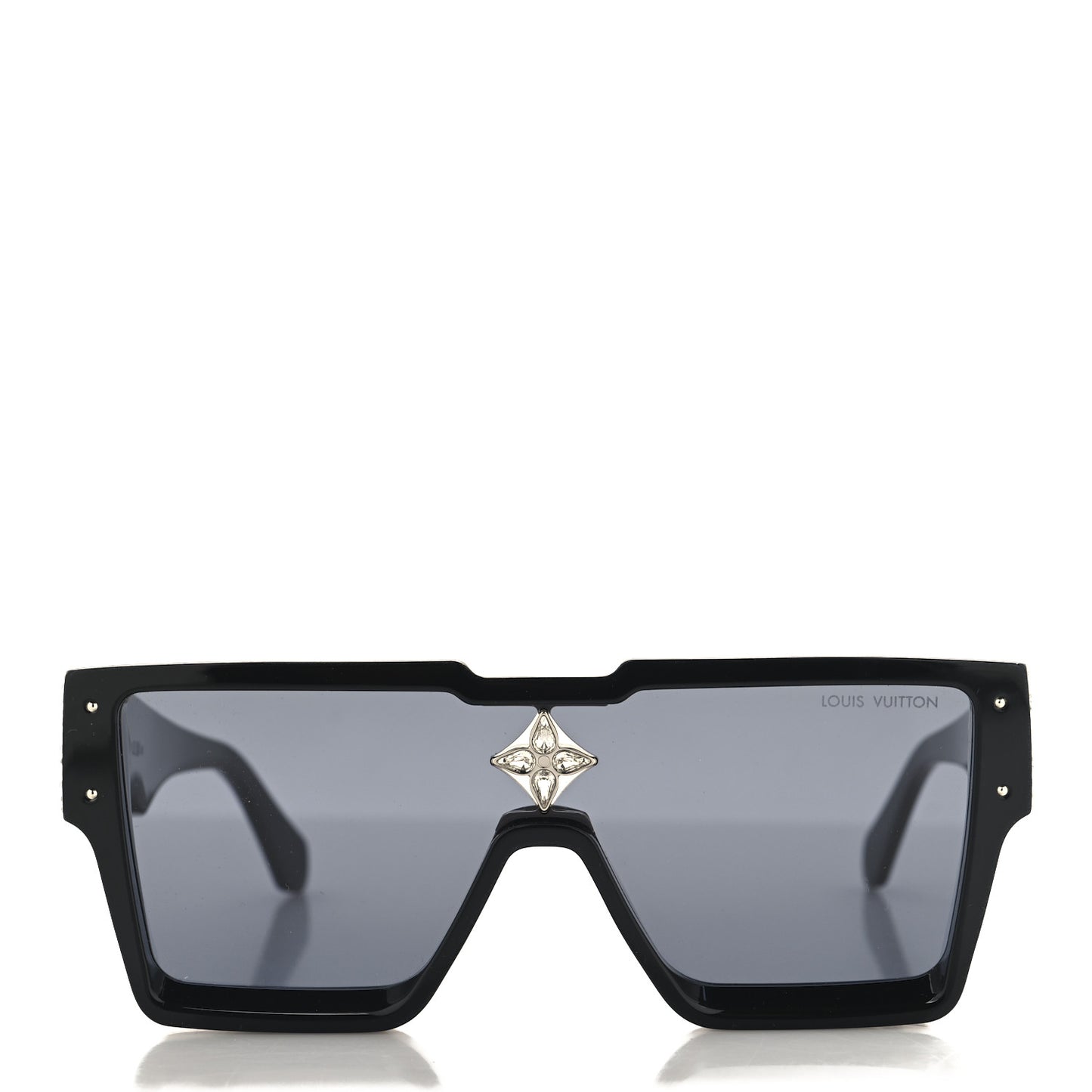 Acetate Swarovski Crystal Cyclone Sunglasses Z2433W Black