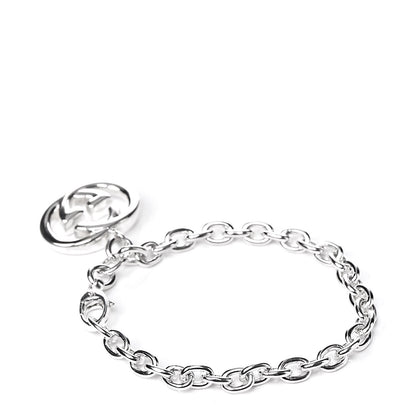 Gucci Sterling Silver Britt Charm Bracelet 3 of 5