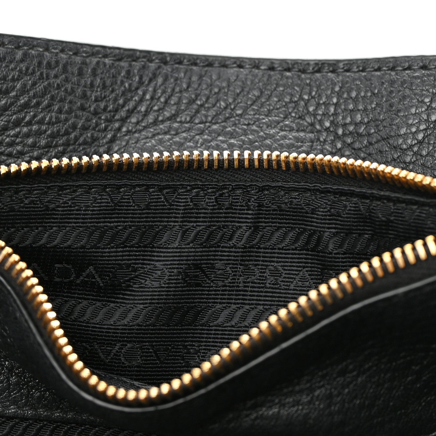 Prada Vitello Daino Tote Nero Black 14 of 23