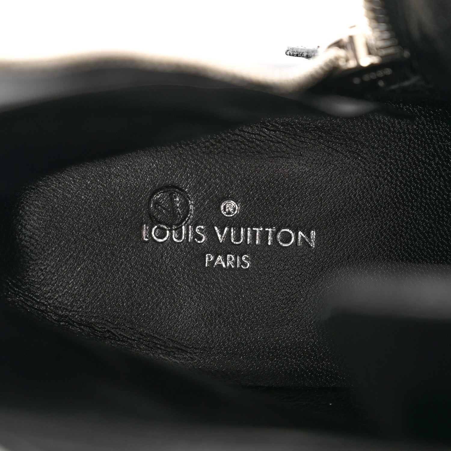 Louis Vuitton Calfskin Monogram Jumble Flat Ankle Boots 38 Black 7 of 8
