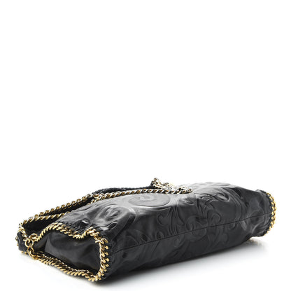 Stella McCartney Eco Alter Nappa Embossed Falabella Fold Over Tote Black 4 of 14