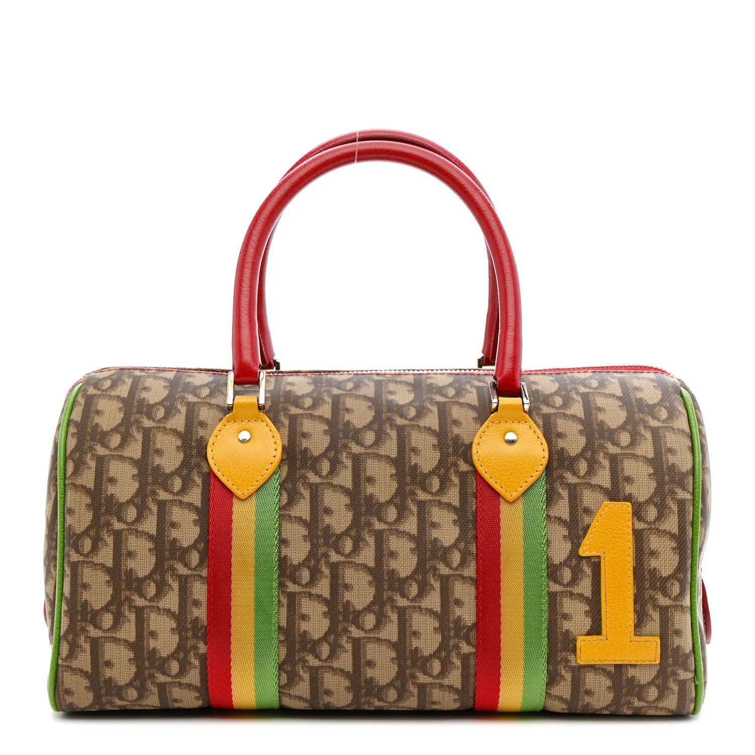 Christian Dior Monogram Rasta Boston Beige 1 of 18