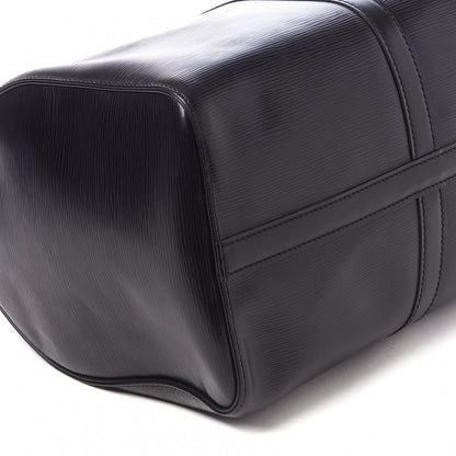 Louis Vuitton Epi Keepall 45 Black 6 of 9