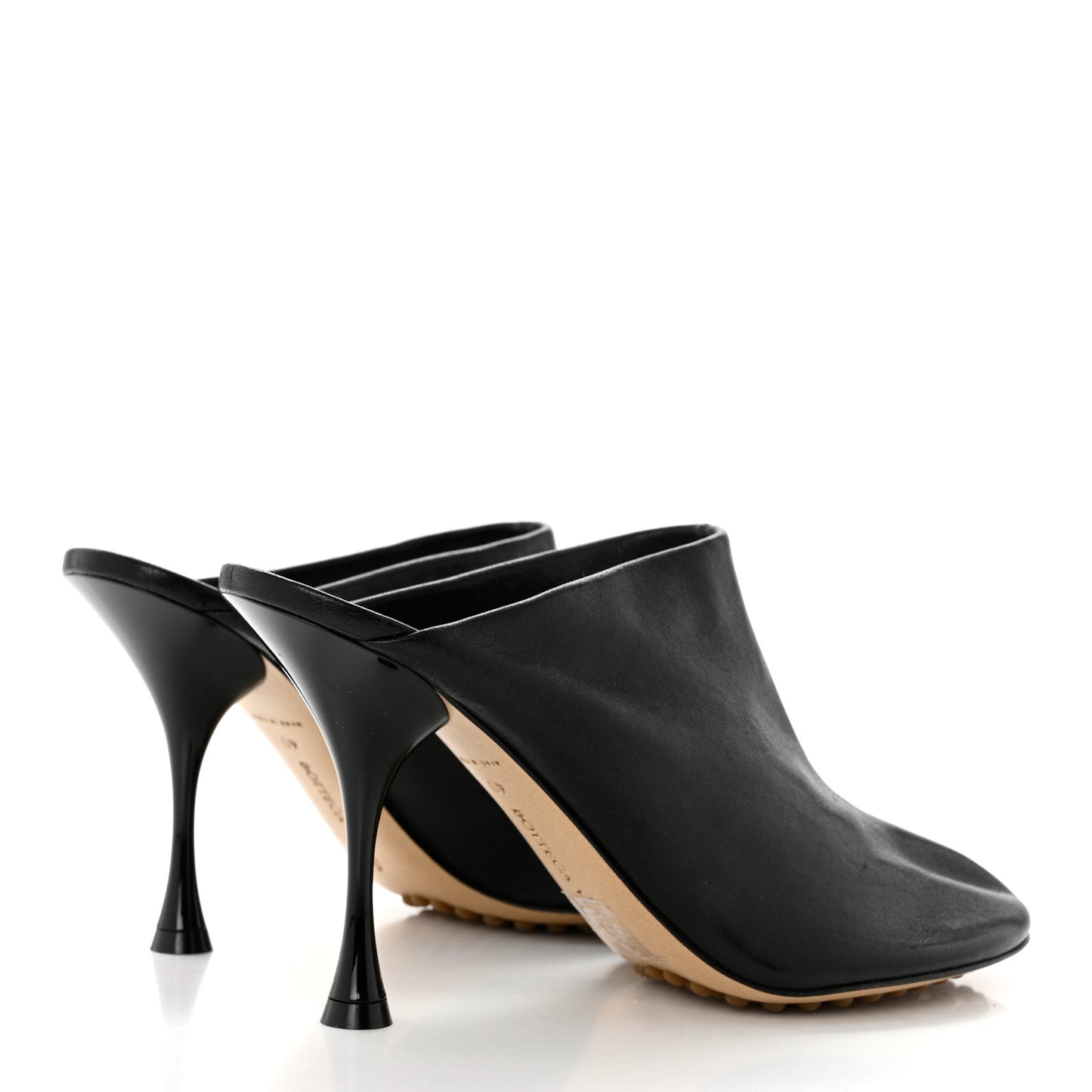 Stretch Nappa Dot Pumps 40 Black