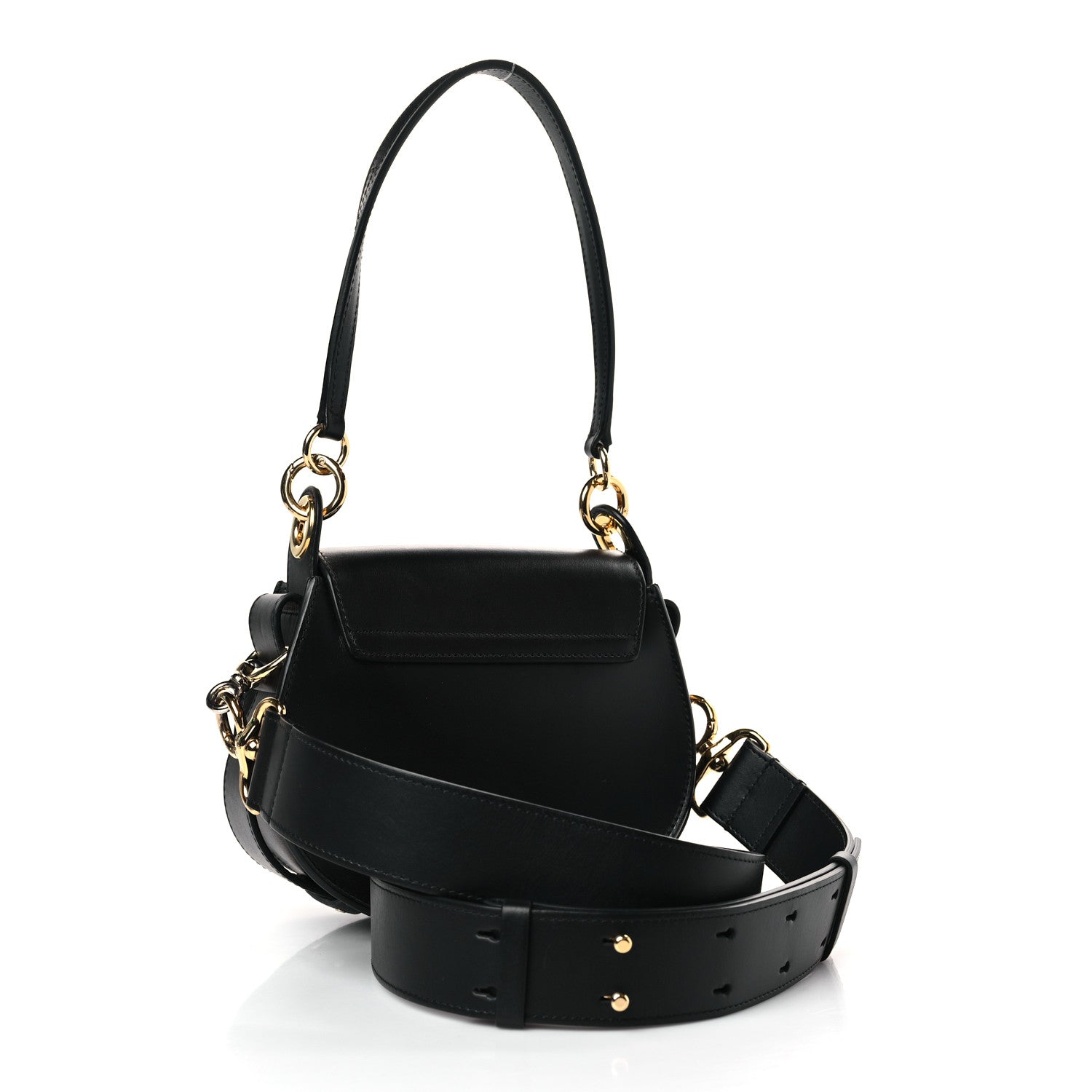 Chloe Calfskin Small Tess Bag Black 3 of 9