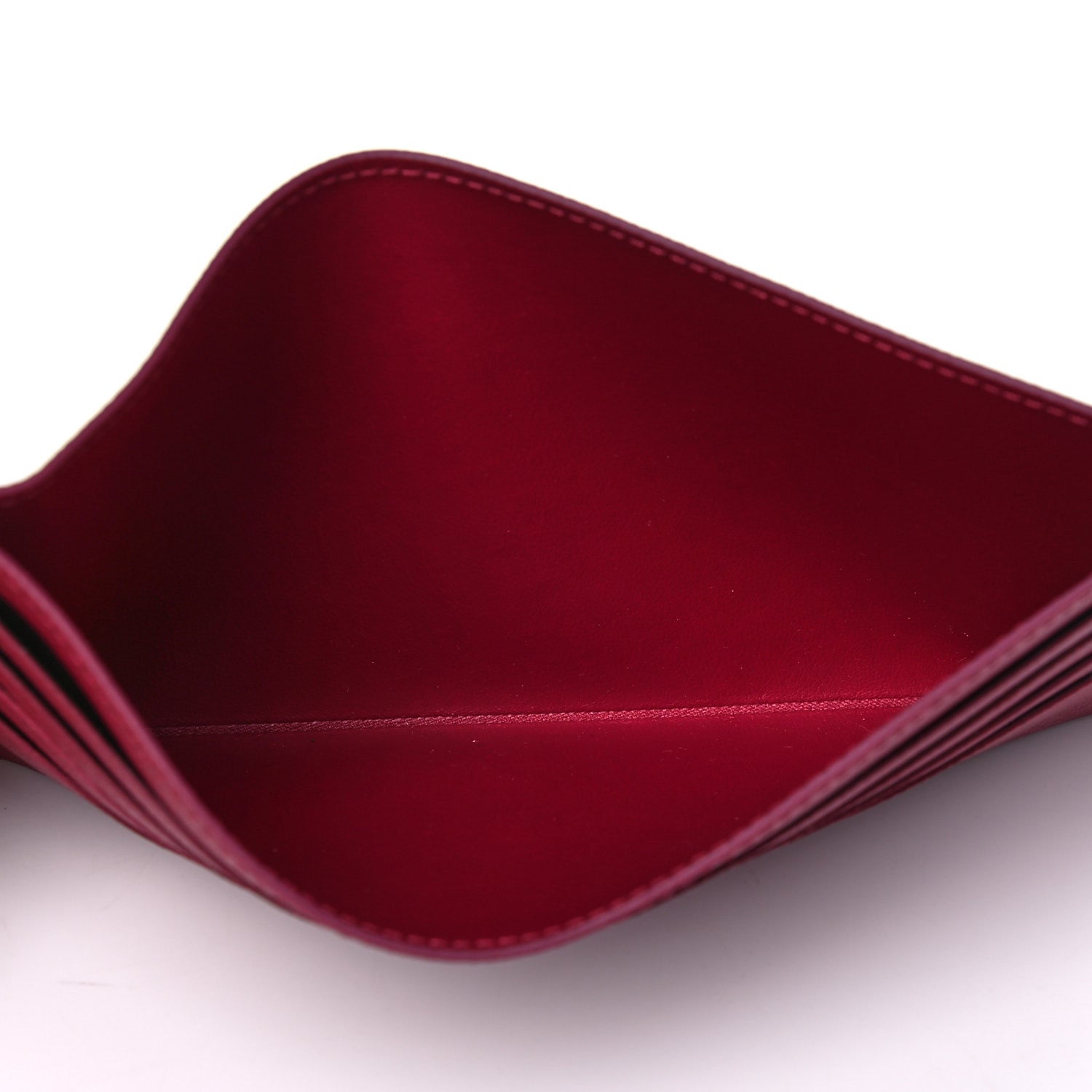 Louis Vuitton Calfskin Felicie Card Holder Insert Fuchsia 5 of 6