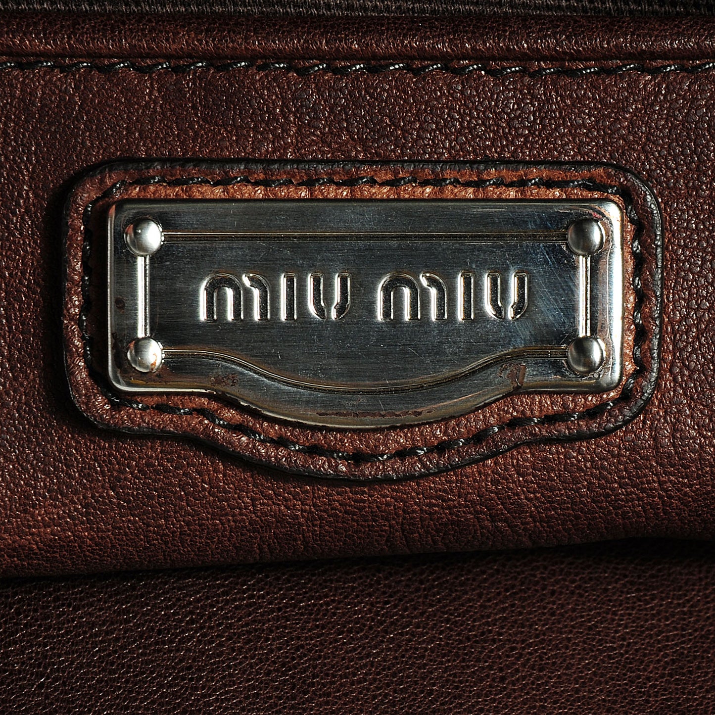 Nappa Monk Satchel Bruciato