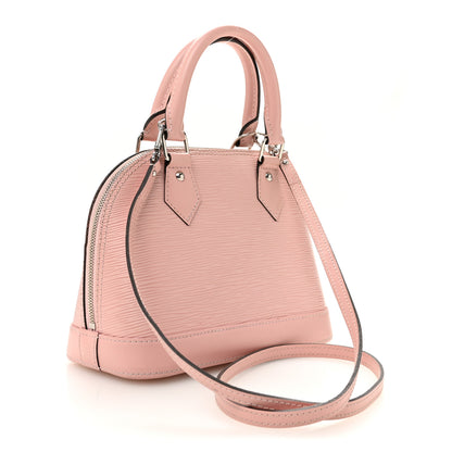 Louis Vuitton Epi Alma BB Rose Ballerine 3 of 13