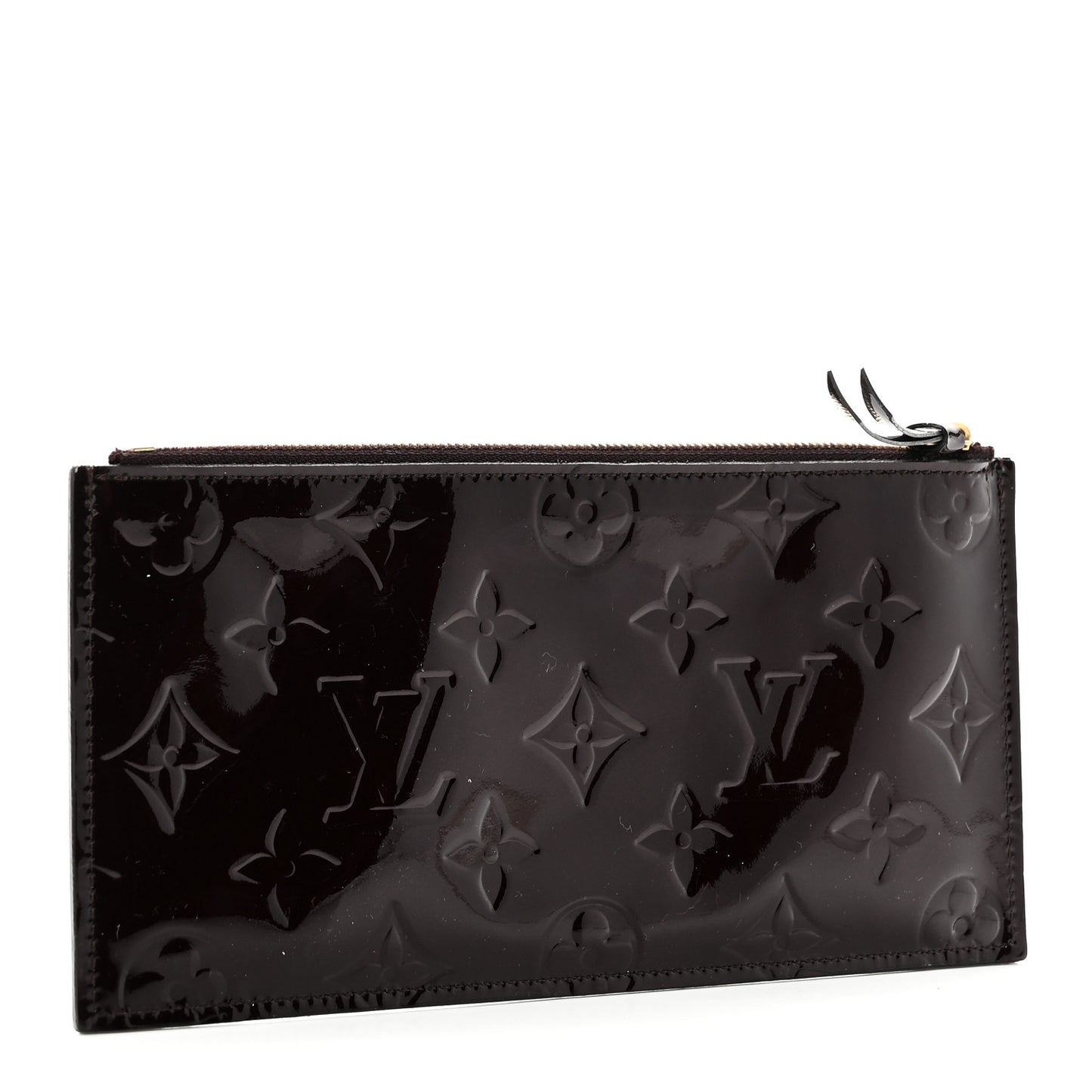 Vernis Felicie Chain Wallet Zippered Insert Amarante