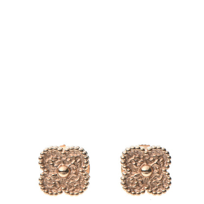 Van Cleef & Arpels 18K Rose Gold Sweet Alhambra Earrings 1 of 9