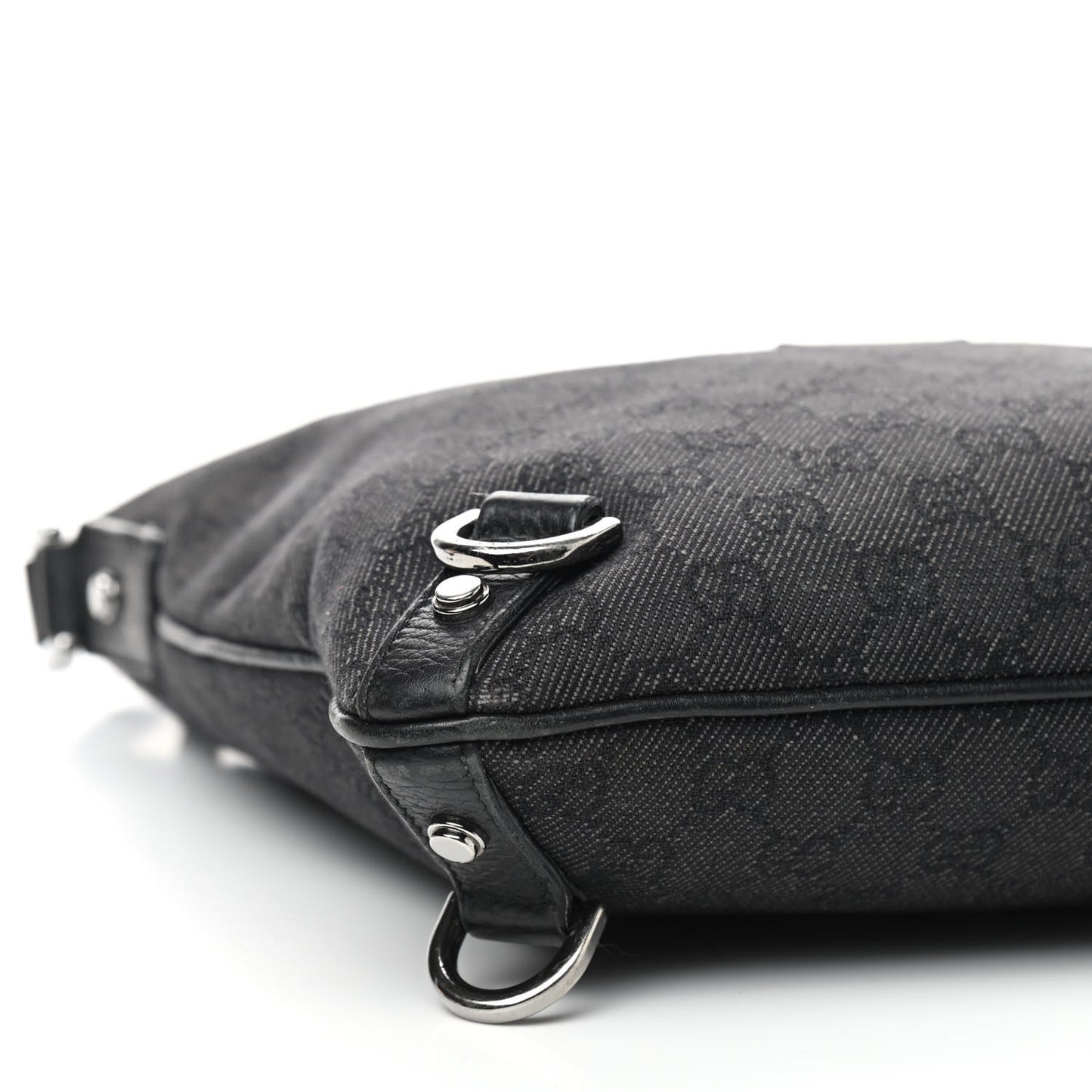 Monogram Abbey Messenger Bag Black