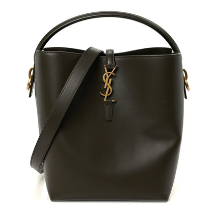 Saint Laurent Shiny Calfskin Le 37 Bucket Bag Deep Musk 1 of 13