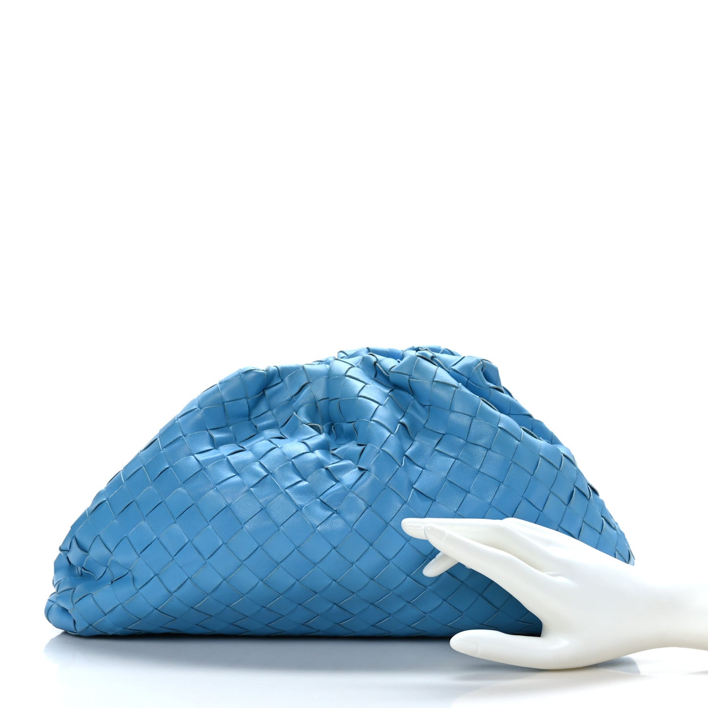 Nappa Maxi Intrecciato The Pouch Oversized Clutch Swimming Pool