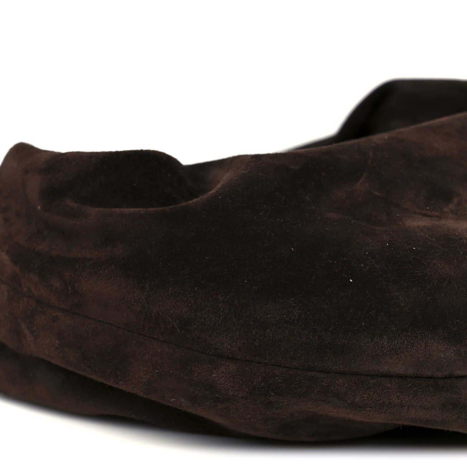 Khaite Suede Calfskin Medium Olivia Hobo Coffee 8 of 10