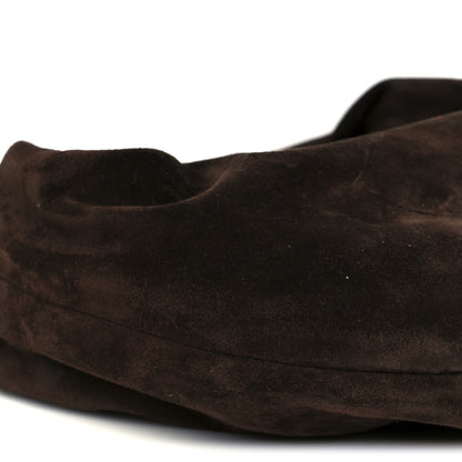 Khaite Suede Calfskin Medium Olivia Hobo Coffee 8 of 10