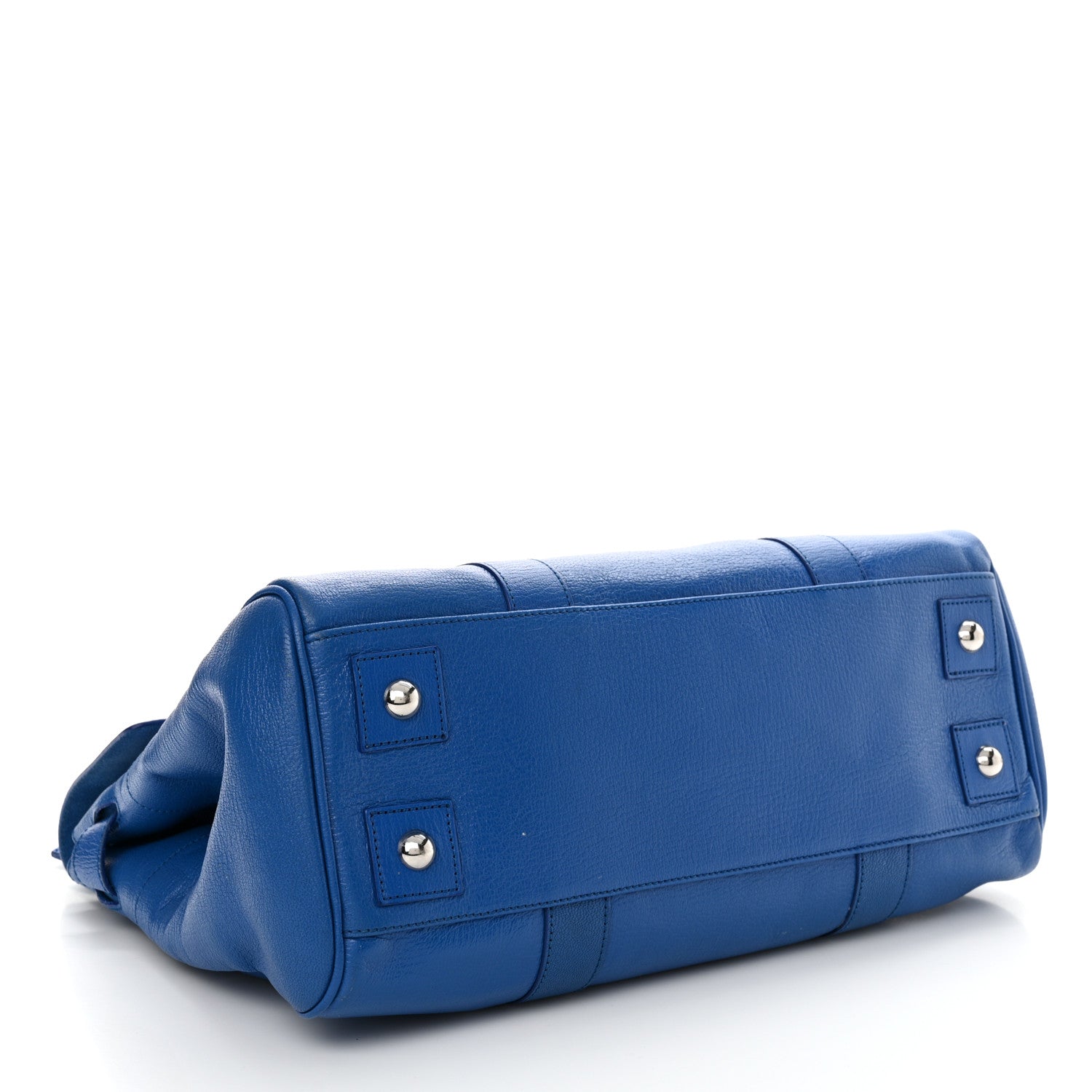 Mulberry Shiny Goatskin Bayswater Cosmic Blue 4 of 18