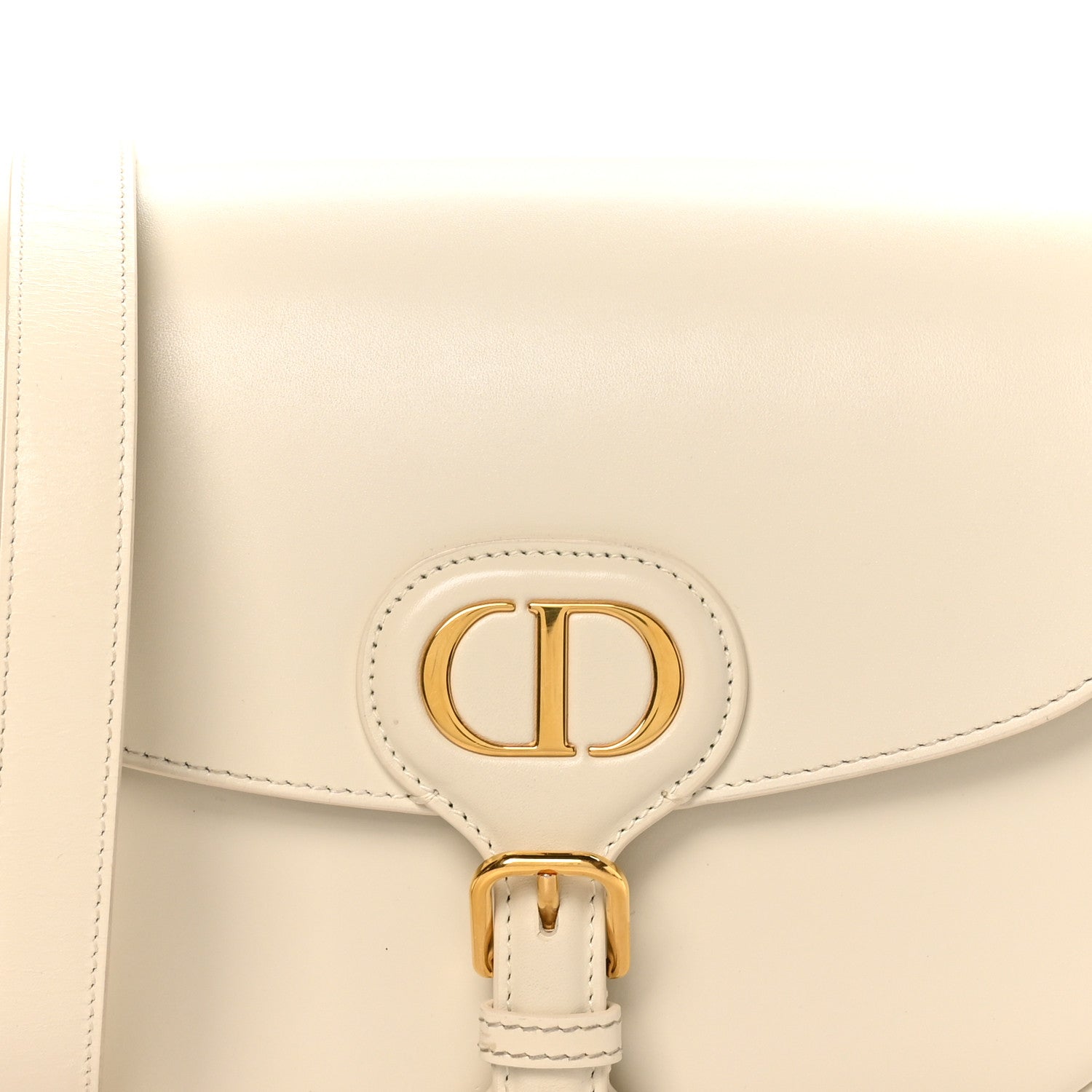 Christian Dior Box Calfskin Medium Bobby Flap Latte 7 of 9