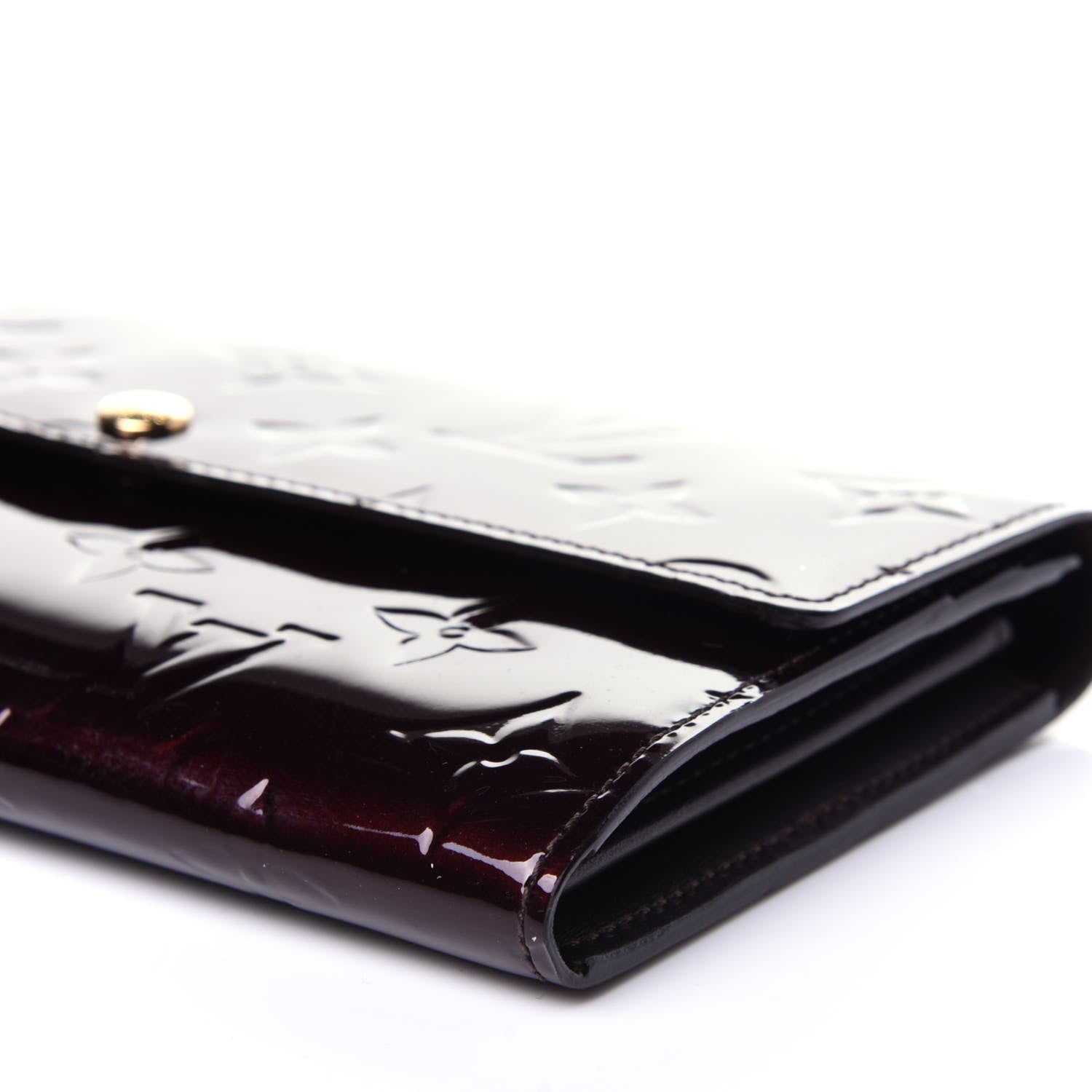 Louis Vuitton Vernis Sarah Wallet Amarante 7 of 9