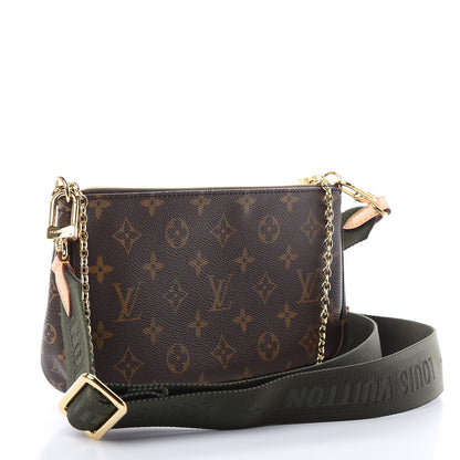 Louis Vuitton Monogram Multi Pochette Accessories Kaki 3 of 11