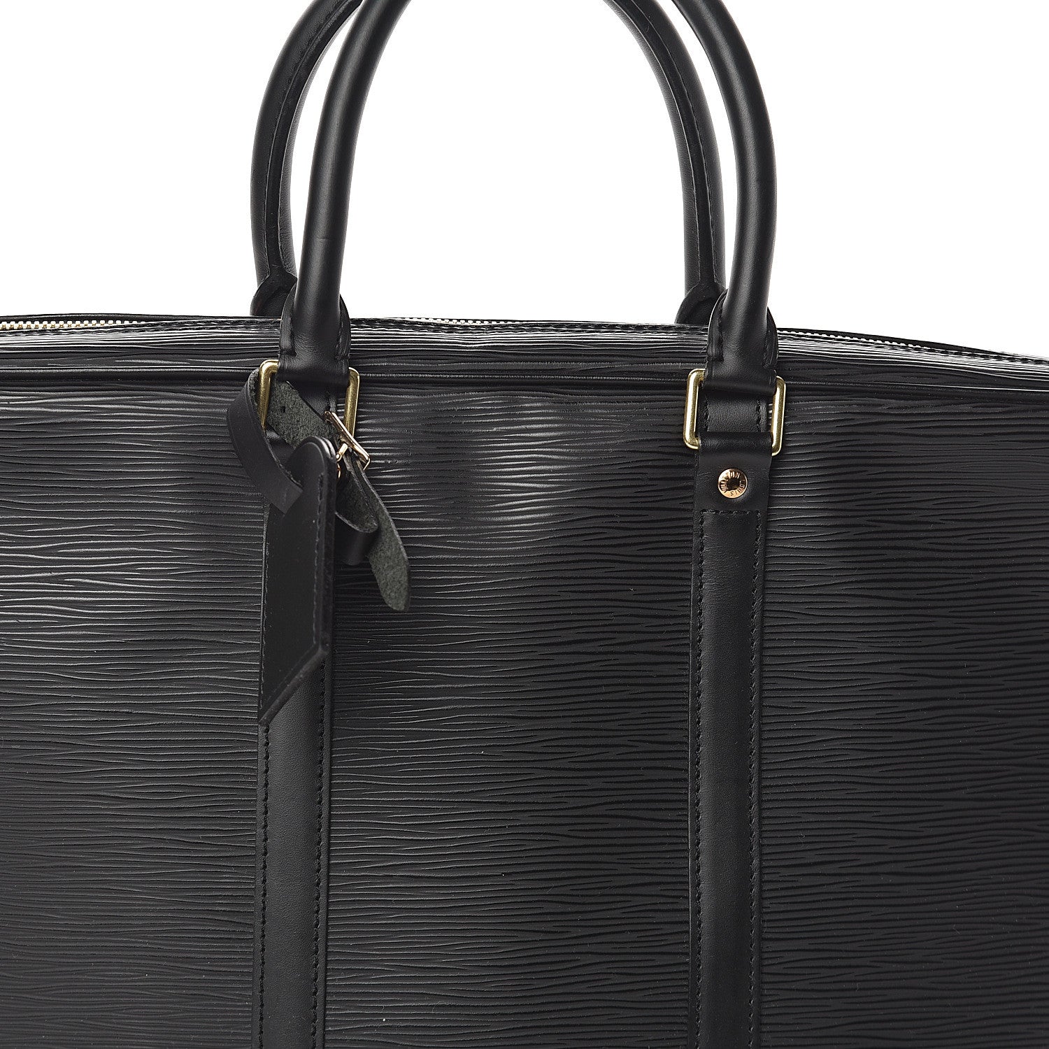 Louis Vuitton Epi Porte-Documents Voyage Briefcase Black 6 of 8