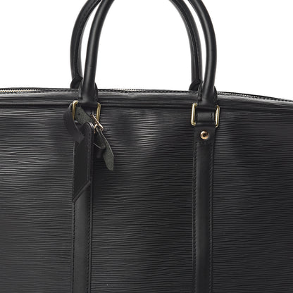 Louis Vuitton Epi Porte-Documents Voyage Briefcase Black 6 of 8