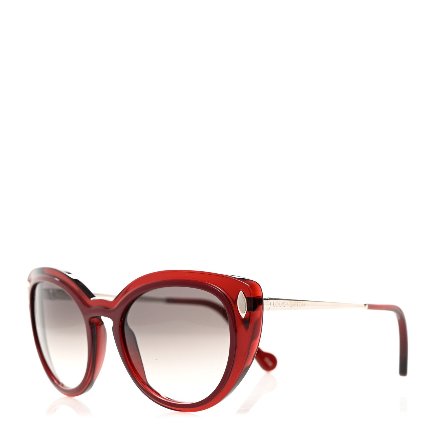 Louis Vuitton Acetate Sunglasses Z0672W Red 1 of 8