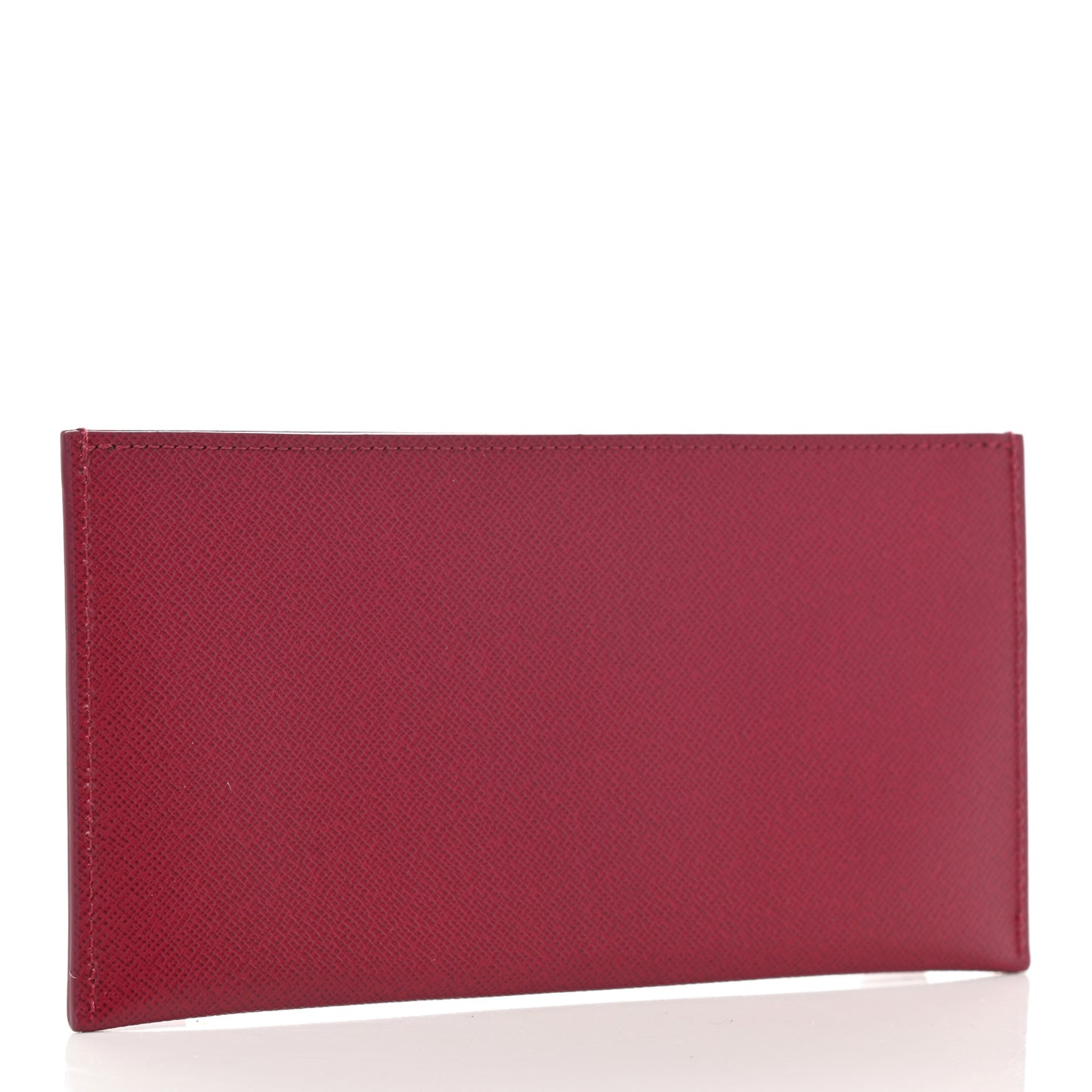 Calfskin Felicie Card Holder Insert Fuchsia