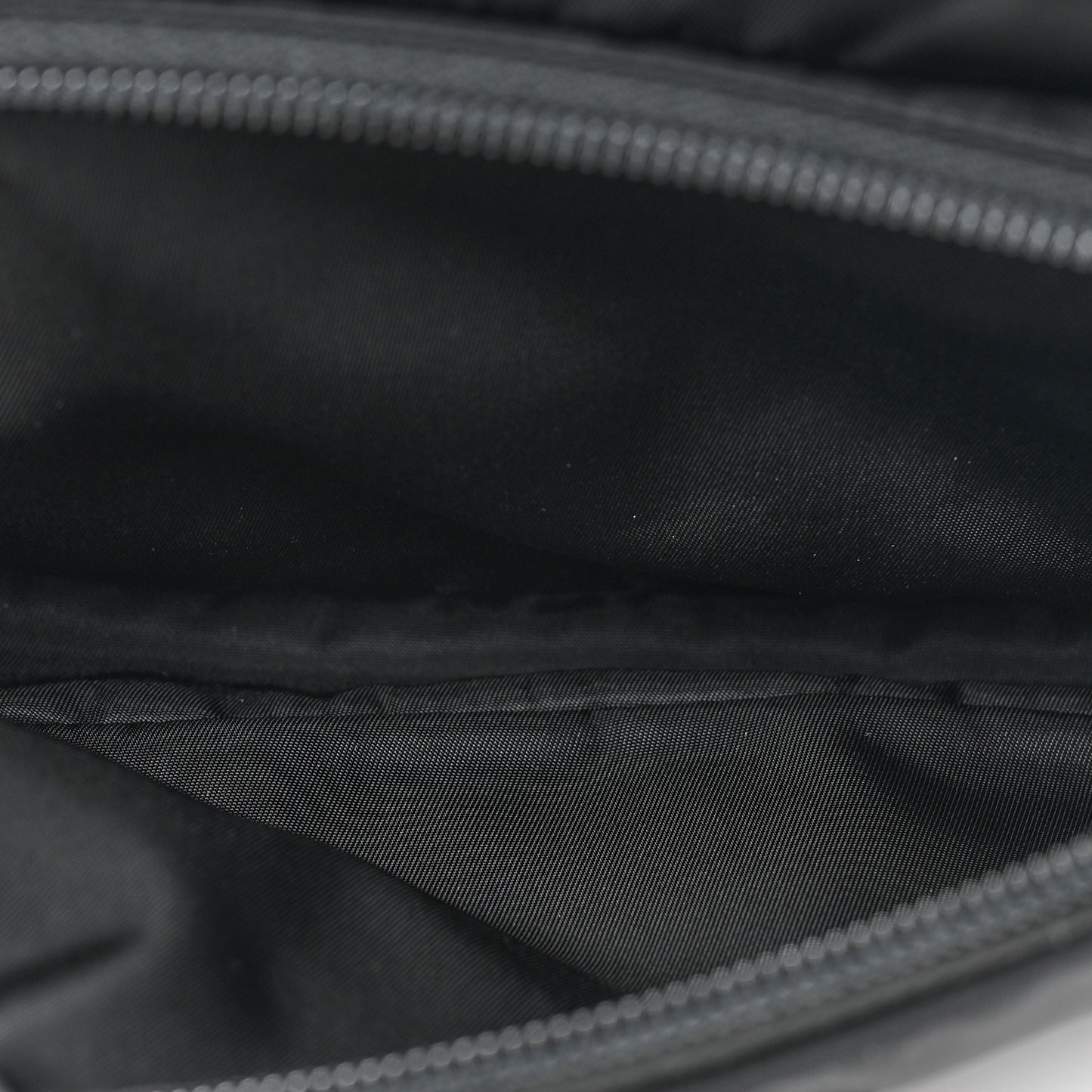 Re-Nylon Saffiano Belt Bag Black