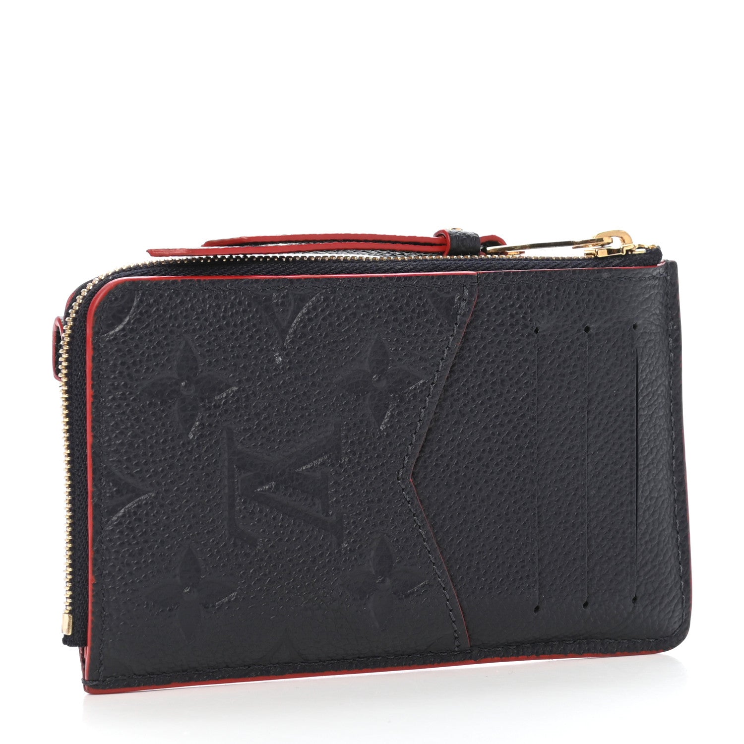 Louis Vuitton Empreinte Recto Verso Card Holder Marine Rouge 3 of 7
