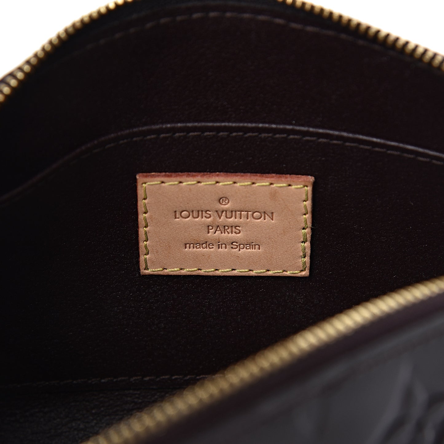 Vernis Cosmetic Pouch Amarante