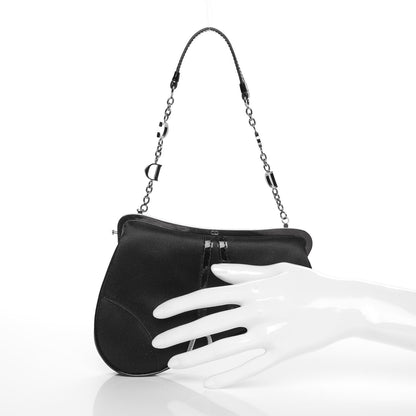 Christian Dior Nylon Mini Saddle Bag Black 3 of 8