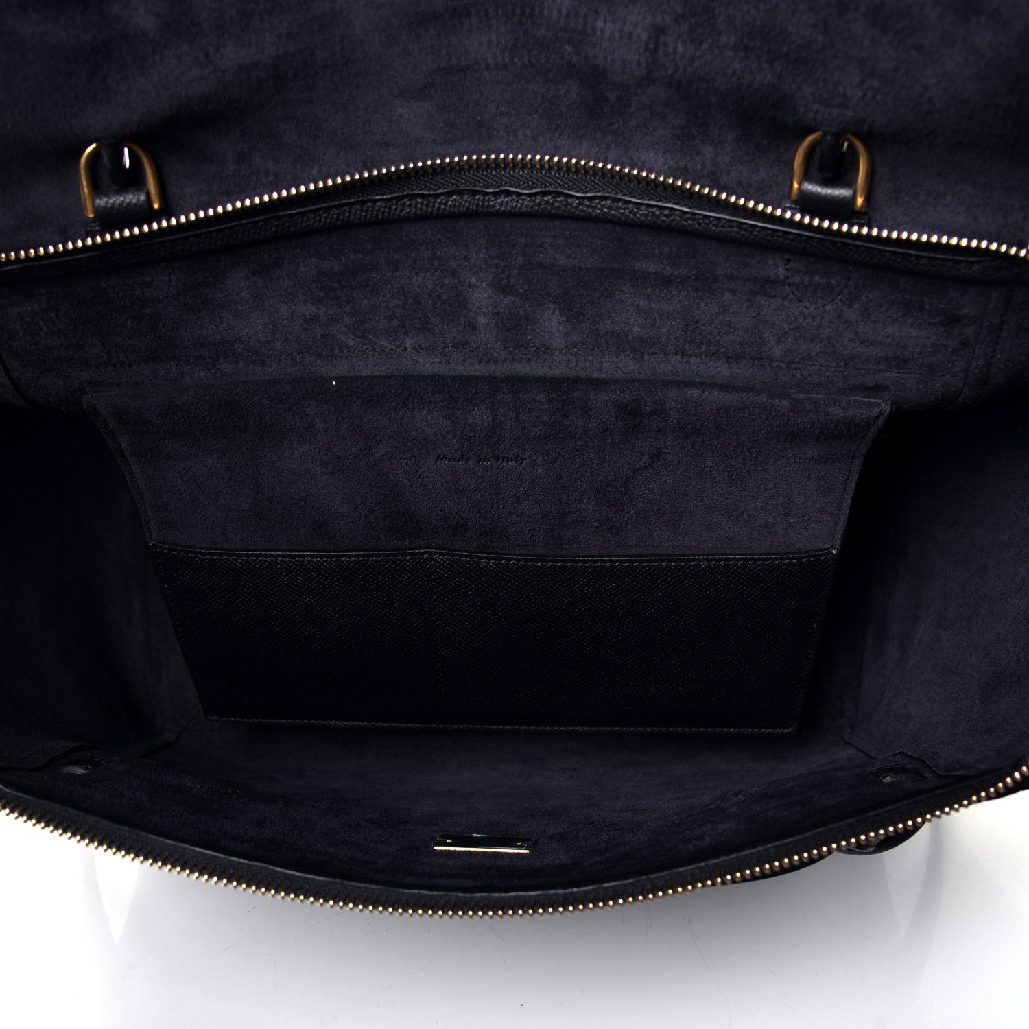 Celine Grained Calfskin Small Belt Bag Black 4 of 4