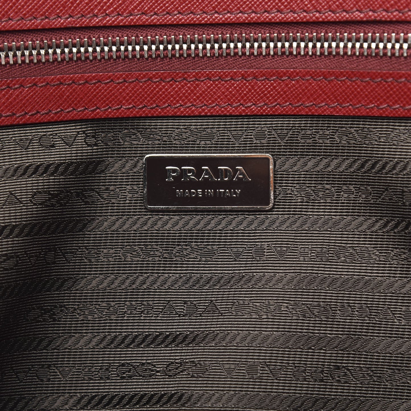Saffiano Travel Briefcase Rubino