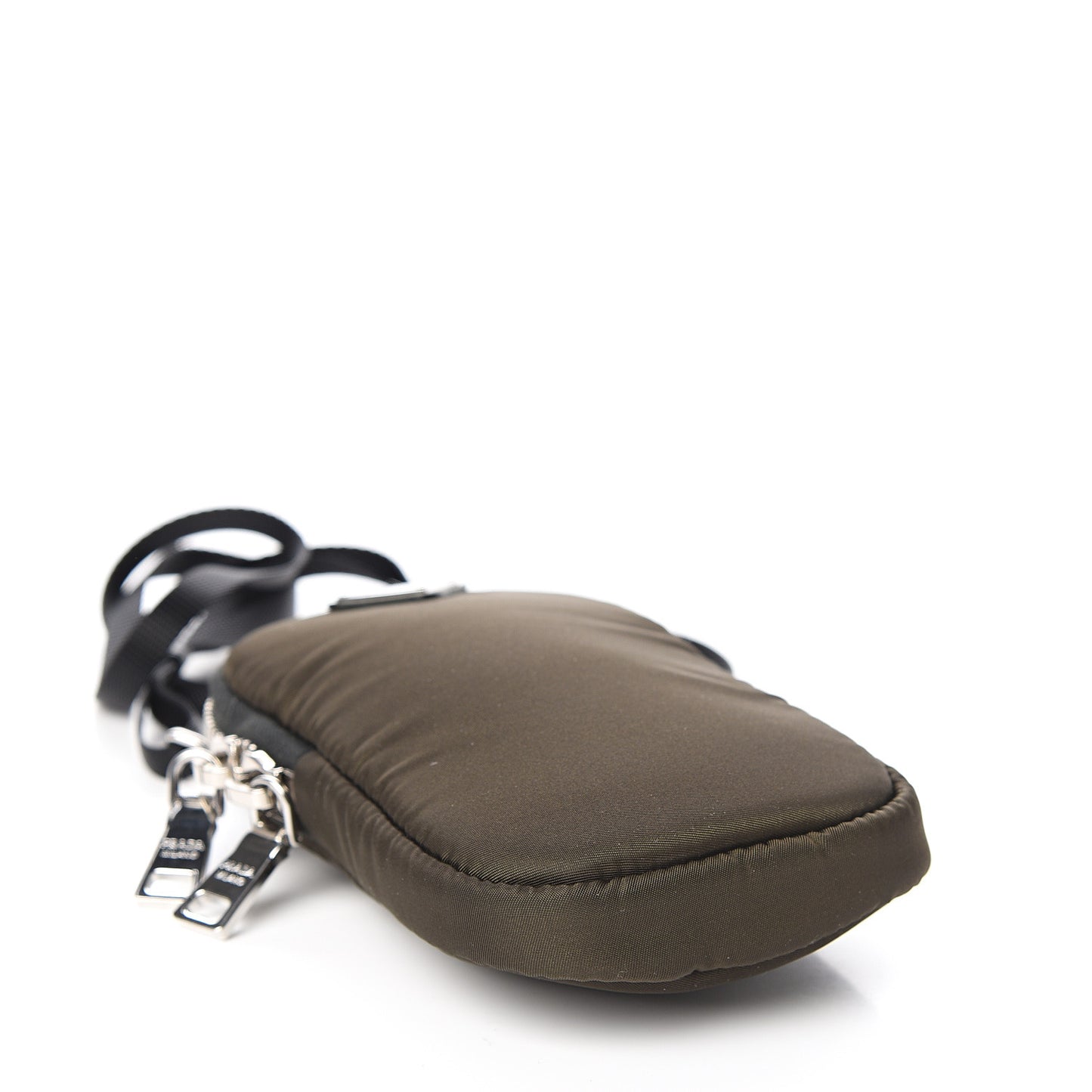 Tessuto Nylon Pocket Mini Bag Mimetico Black