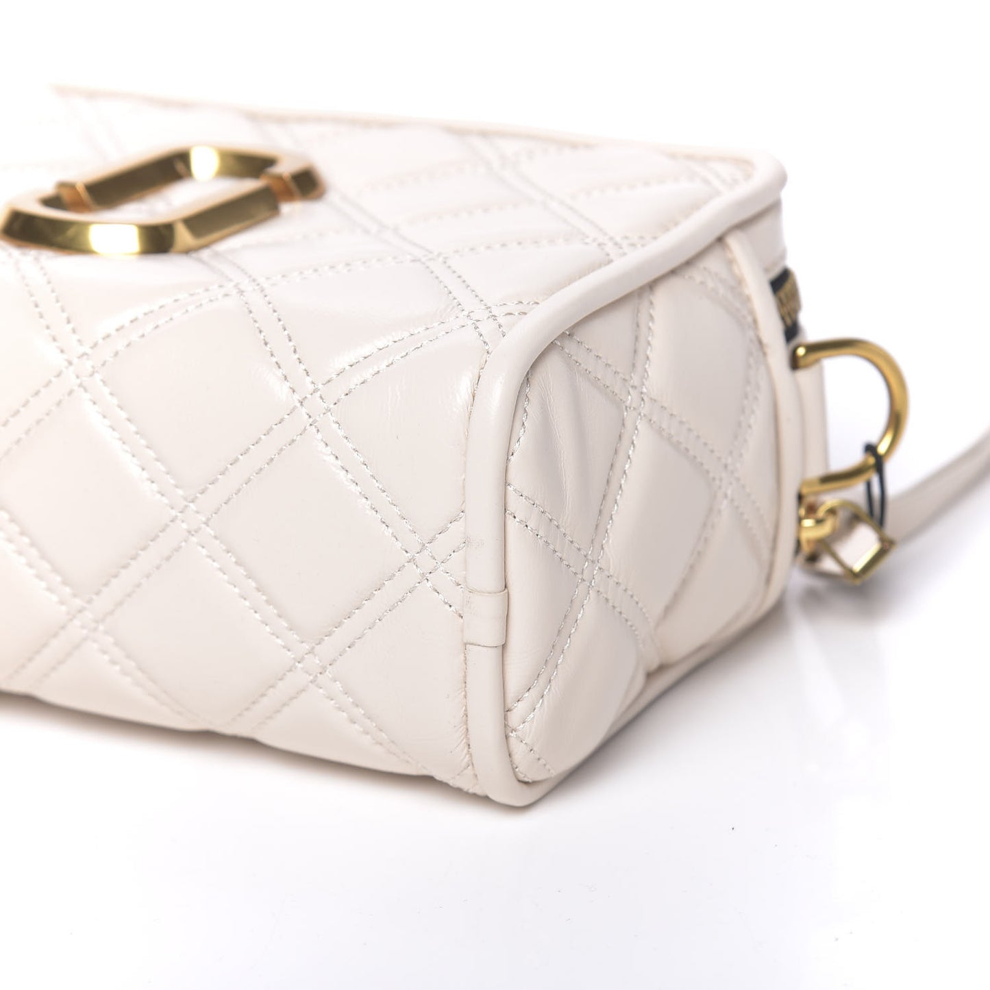 Calfskin Quilted The Softshot 21 Bag Ivory