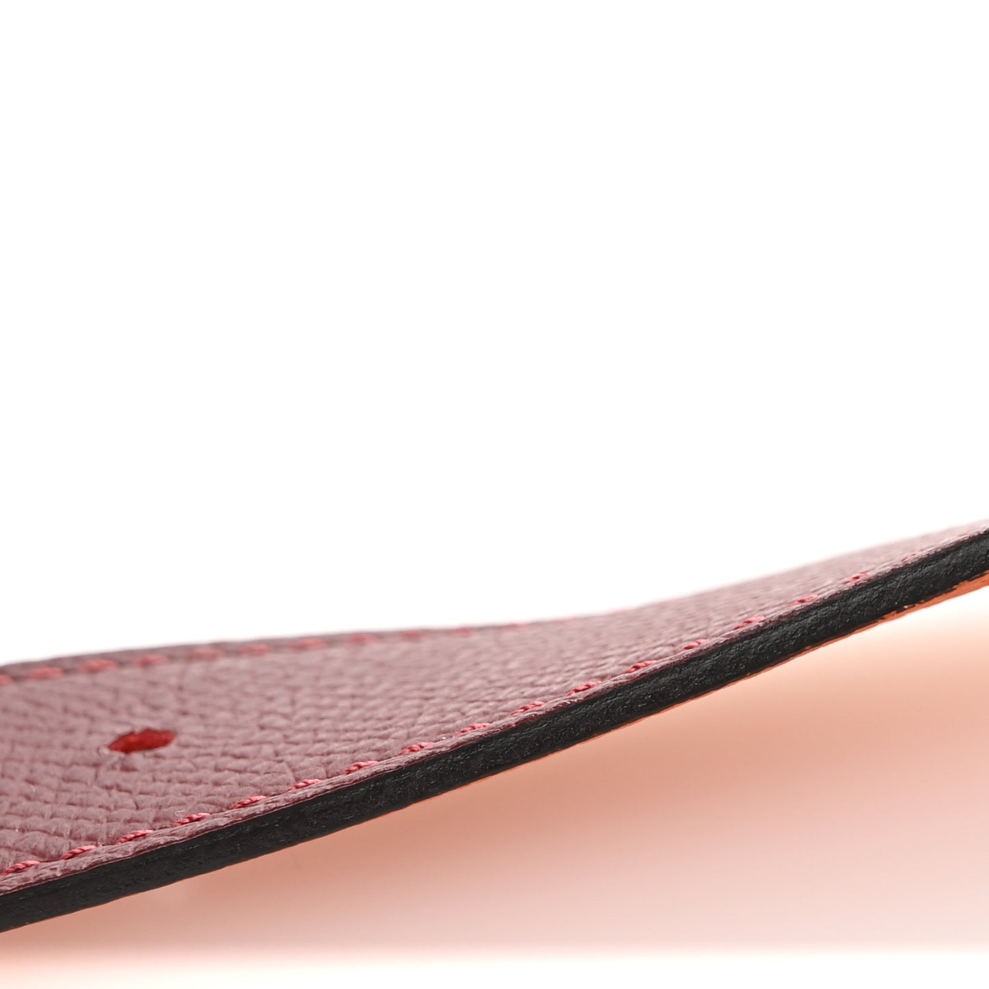 Epsom 32mm Reversible Jumbo Belt  95 38 Rouge H Orange