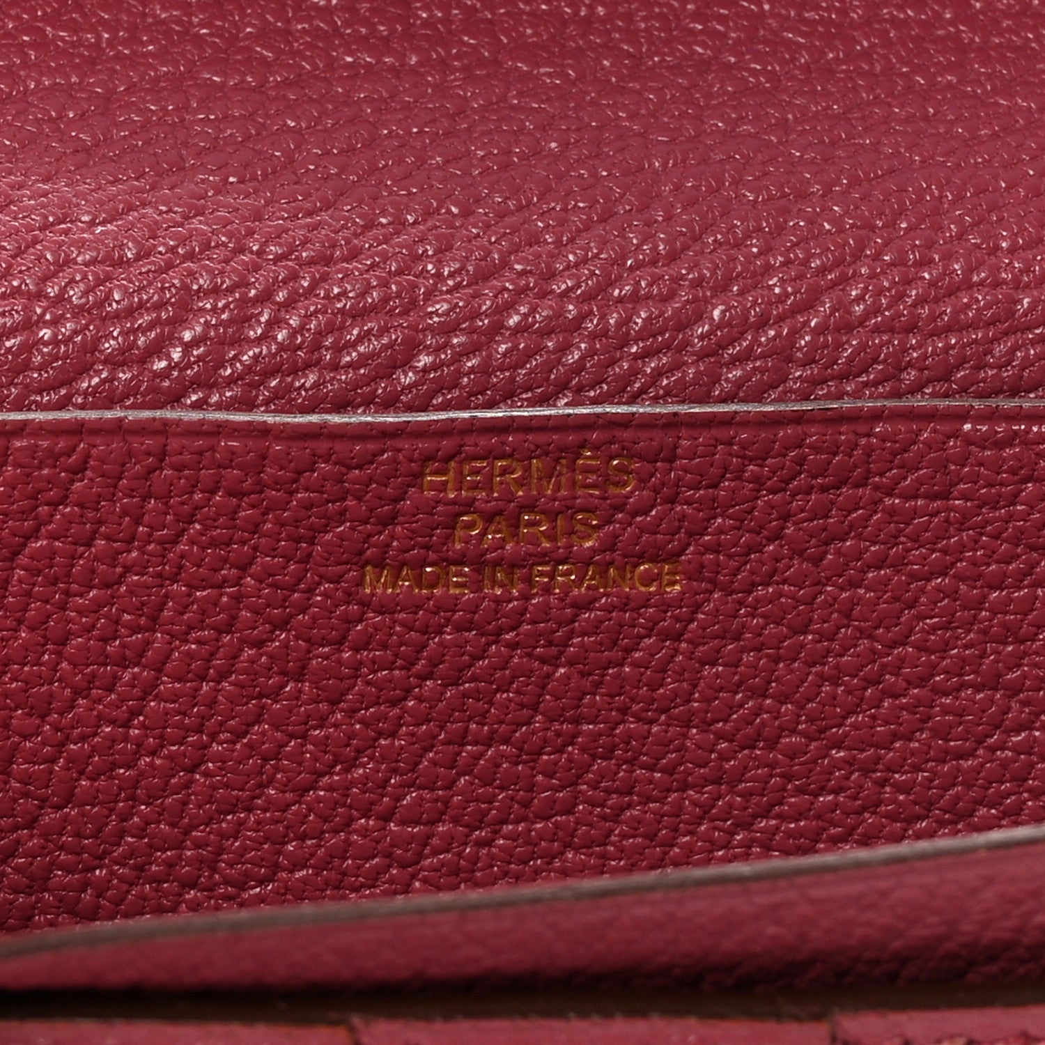 Hermes Chèvre Mysore Bearn Gusset Wallet Bois de Rose 6 of 6